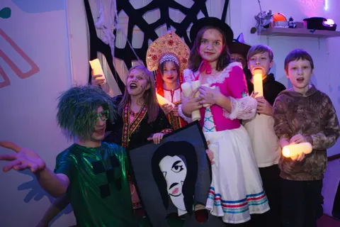 Ekipa i Halloween uzbuđenje